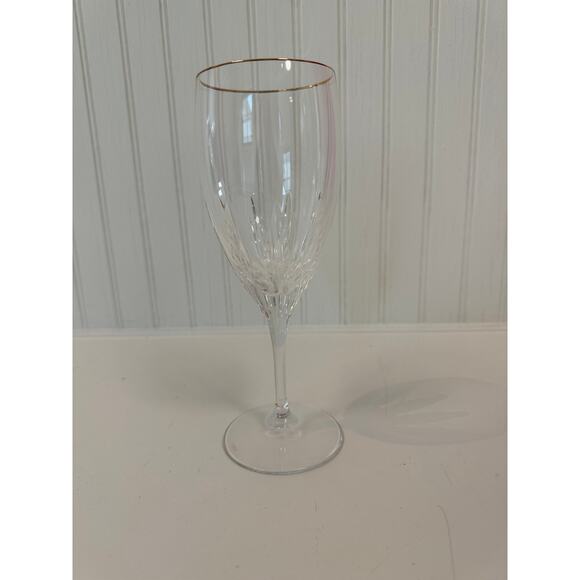 Lenox Water Goblet Firelight Gold   Discontinued - Picture 1 of 5